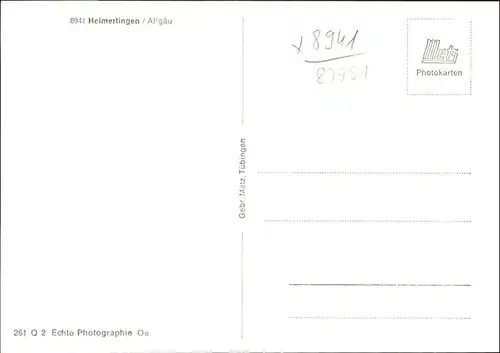 Heimertingen  / Heimertingen /Unterallgaeu LKR