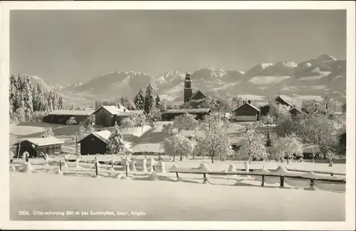 Ofterschwang Winter / Ofterschwang /Oberallgaeu LKR