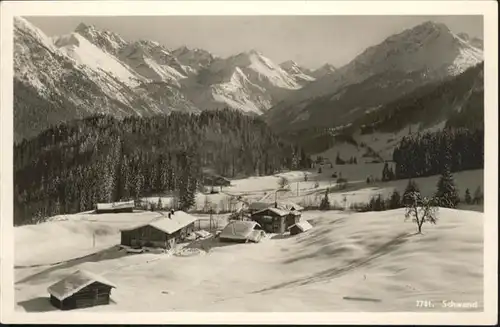 Schwand Oberstdorf  / Oberstdorf /Oberallgaeu LKR