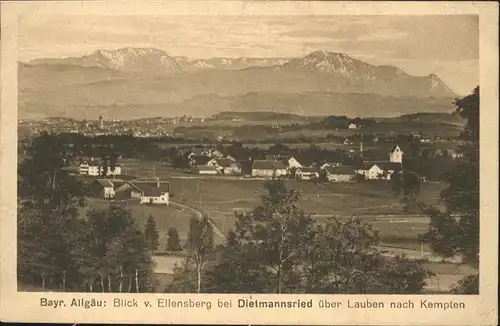 Ellensberg  / Bernbeuren /Weilheim-Schongau LKR