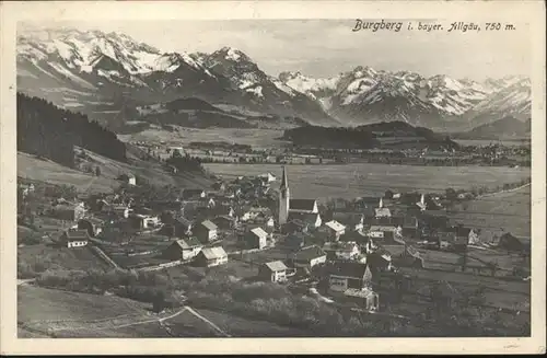 Burgberg Allgaeu  / Burgberg i.Allgaeu /Oberallgaeu LKR