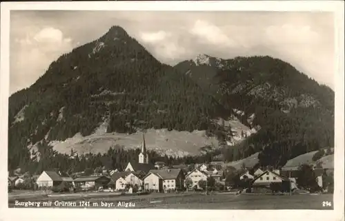 Burgberg Allgaeu  / Burgberg i.Allgaeu /Oberallgaeu LKR