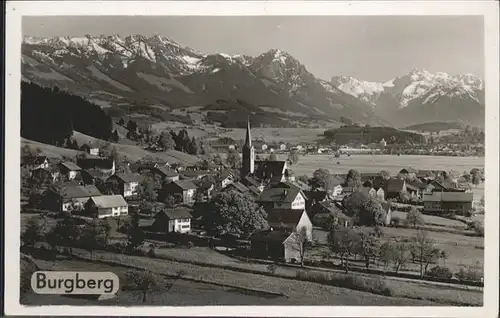 Burgberg Allgaeu  / Burgberg i.Allgaeu /Oberallgaeu LKR