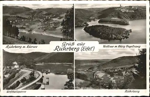 Rurberg Ruehrsee Urftalsperre  Burg Vogelsang / Simmerath /Aachen LKR