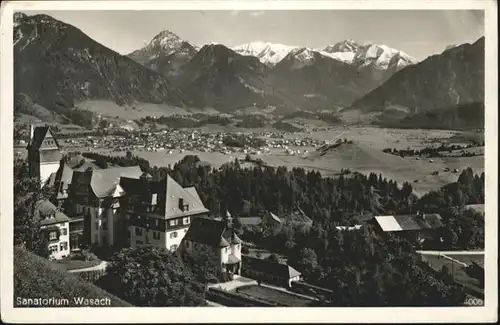 Wasach Oberstdorf Sanatorium Wasach / Oberstdorf /Oberallgaeu LKR