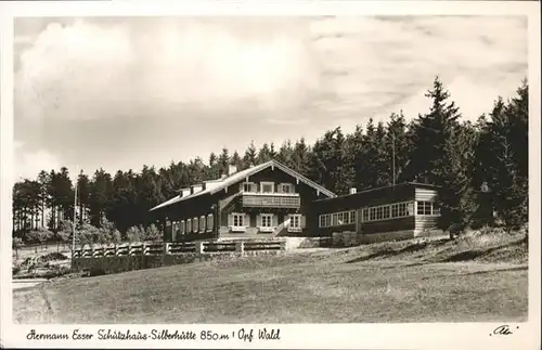 Floss Schutzhaus Silberhuette
Hermann Esser / Floss /Neustadt Waldnaab LKR