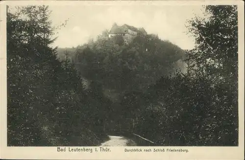 Leutenberg Thueringen Schloss Friedensberg / Leutenberg /Saalfeld-Rudolstadt LKR
