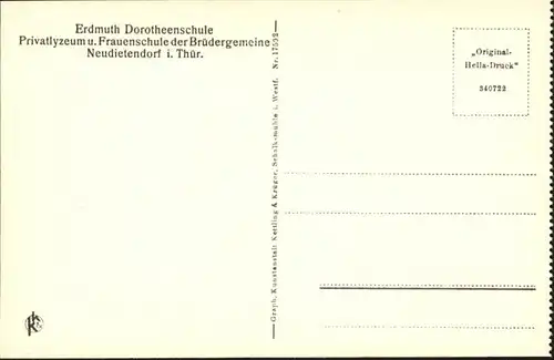 Neudietendorf Erdmuth Dorotheenschule Arbeitszimmer / Neudietendorf /Gotha LKR