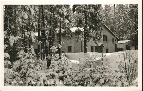 Zinnwald-Georgenfeld Jaegerhuette / Altenberg /Saechsische Schweiz-Osterzgebirge LKR