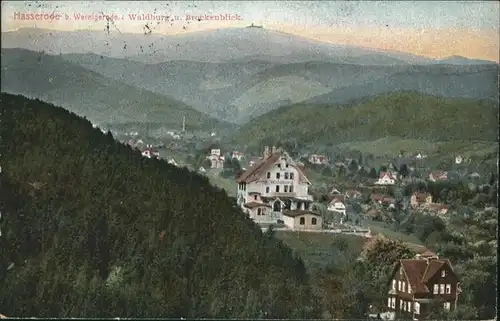 Hasserode Waldburg Brocken / Wernigerode /Harz LKR