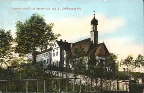 St Ottilien Eresing Kapelle Winterschule / Eresing /Landsberg Lech LKR