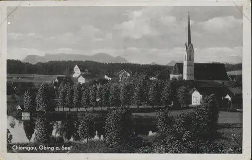 Obing Chiemgau Kirche  / Obing /Traunstein LKR