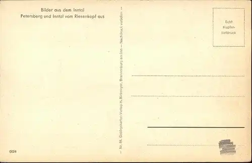 Fischbach Inn Petersberg / Flintsbach a.Inn /Rosenheim LKR