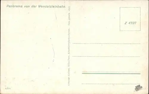 Degerndorf Inn Bergpanoramakarte
Wendelsteinbahn / Brannenburg /Rosenheim LKR