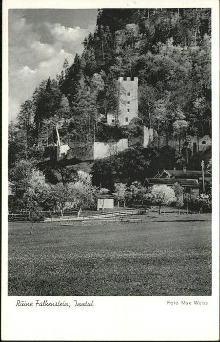 Fischbach Inn Ruine Falkenstein / Flintsbach a.Inn /Rosenheim LKR Nr