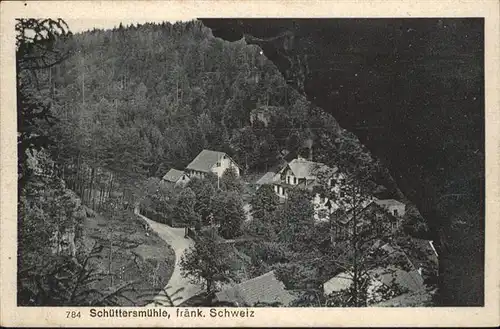 Schuettersmuehle  / Pottenstein /Bayreuth LKR