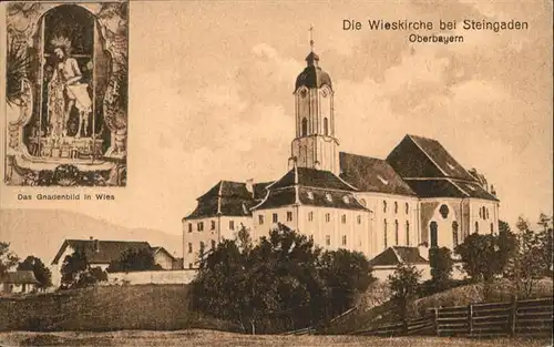 Wies Steingaden Wieskirche Gnadenbild / Steingaden /Weilheim-Schongau LKR