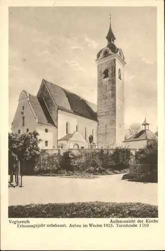 Vogtareuth Kirche  / Vogtareuth /Rosenheim LKR