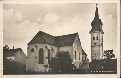 Rottenbuch Oberbayern Kirche  / Rottenbuch /Weilheim-Schongau LKR