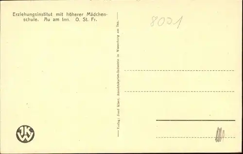 Gars Inn ERziehungsanstalt, Konzertsaal
Hoehere Toechterschule / Gars a.Inn /Muehldorf Inn LKR