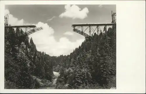 Echelsbach Ammerhochbruecke / Bad Bayersoien /Garmisch-Partenkirchen LKR