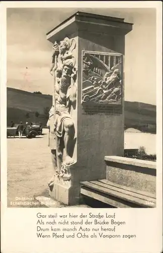 Echelsbach Denkmal Ammerhochbruecke / Bad Bayersoien /Garmisch-Partenkirchen LKR