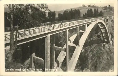 Echelsbach Ammerhochbruecke / Bad Bayersoien /Garmisch-Partenkirchen LKR