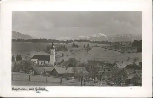 Bad Bayersoien Kirche  / Bad Bayersoien /Garmisch-Partenkirchen LKR