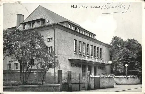 Hof Bayern Stadtsaal / Hof /Hof LKR