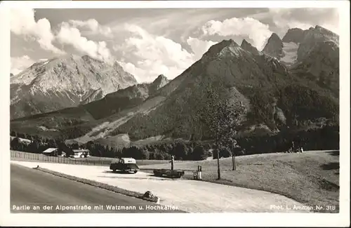 Watzmann Alpenstrasse  / Berchtesgaden /Berchtesgadener Land LKR