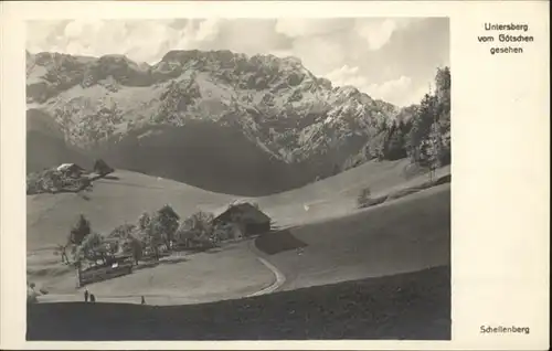 Marktschellenberg Untersberg  / Marktschellenberg /Berchtesgadener Land LKR