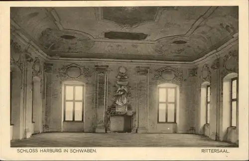 Harburg Schwaben Schloss Harburg Rittersaal / Harburg (Schwaben) /Donau-Ries LKR