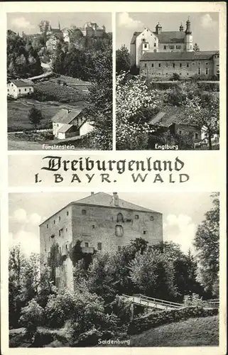 Saldenburg Fuerstenstein Englburg Burg / Saldenburg /Freyung-Grafenau LKR