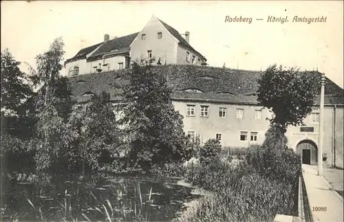 Radeberg Sachsen Koenigliches Amtsgericht / Radeberg /Bautzen LKR