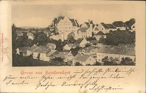 Sandersdorf Bayern Gesamtansicht / Altmannstein /Eichstaett LKR