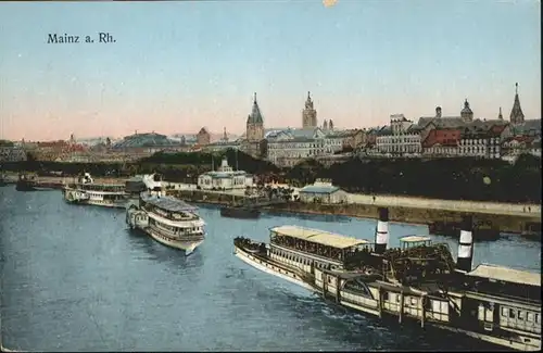 Mainz Rhein Schiff