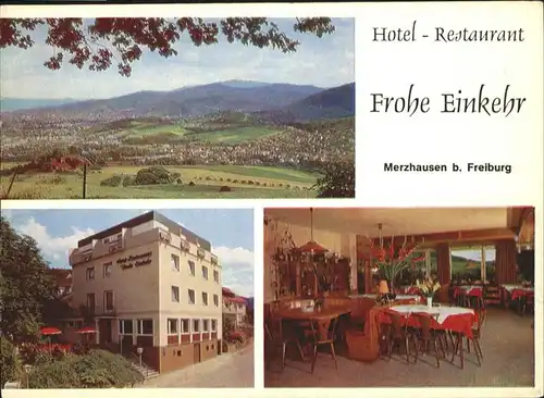 Merzhausen Breisgau Hotel Restaurant Frohe Einkehr