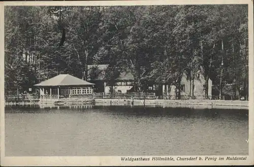 Chursdorf Penig Wald Gasthaus Hoellmuehle