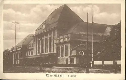 Muelheim Koeln Bahnhof