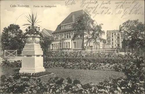 Muelheim Koeln Stadtgarten