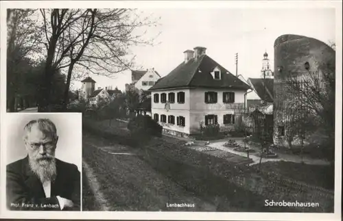 Schrobenhausen Lenbachhaus Prof Franz Lenbach