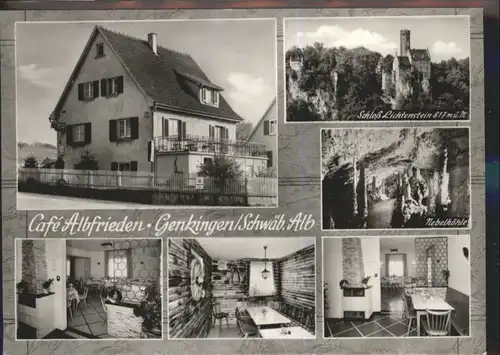 ws99166 Genkingen Cafe Albfrieden Kategorie. Sonnenbuehl Alte Ansichtskarten