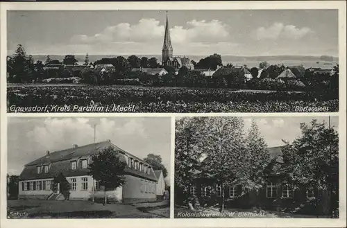 Gnevsdorf Schule Kolonialwaren