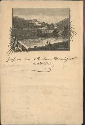 Wendefurth Kurhaus Bodethal