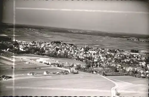 Mering Schwaben Fliegeraufnahme 