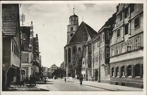 Lauingen Donau Obere Herzog Georg Strasse 