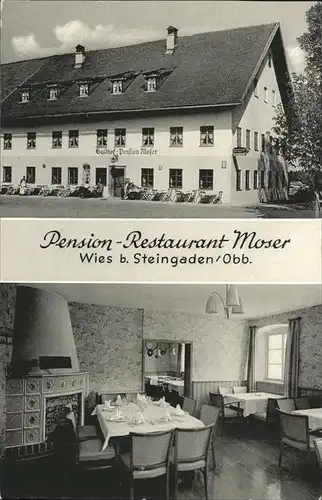 Wies Steingaden Pension Restaurant Moser