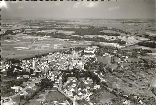Hoechstaedt Donau Fliegeraufnahme 