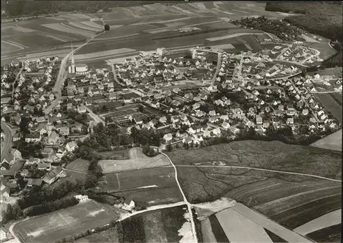 Diedorf Schwaben Fliegeraufnahme 