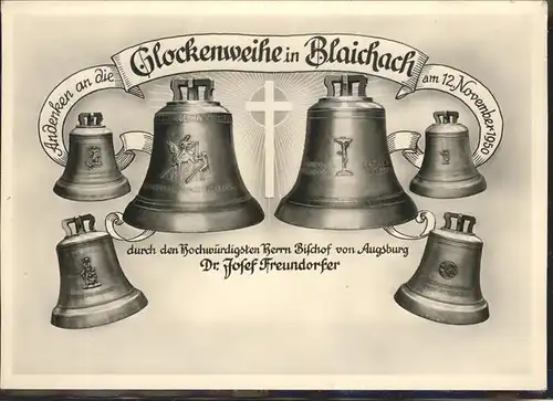 Blaichach Allgaeu Glockenweihe